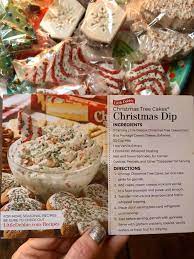 Christmas Tree Cake Dip Christmas Tree Cake Cake Dip Christmas Cooking