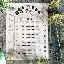 A Full 2019 Lunar Calendar With Moon Phases Astrology Self Care Tips And Loving Reminders Built Right In Whether Y Lunar Moon Moon Calendar New Moon Rituals