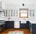 Gray Kitchen Cabinets With White Countertops