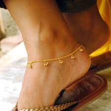 Buy the selected items together. 18k Gold Anklet Bracelet With Bells Ankle Bracelet Gold Bell Dainty Abhika Jewels