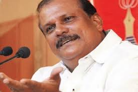 Kerala MLA P C George waves gun at group of people