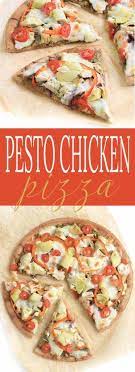 Pesto Chicken Pizza Recipe Chicken Pesto Pizza Pesto Chicken Pesto Pizza