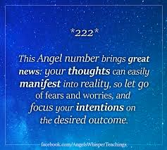 Image result for 222 the meaning