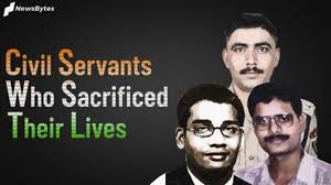 The first article is about shanmugam manjunath. Five Brave Civil Servants Who Lost Lives In Service To Nation Newsbytes