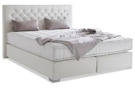 Im boxspring welt onlineshop kaufen. Boxspringbett 140x200 Colmar Weiss Sofas Zum Halben Preis