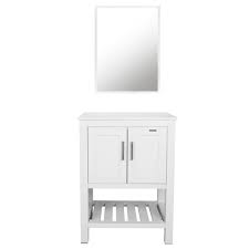Types and styles of bathroom vanities. Tiramisubest Bathroom Vanity Bt B06wh Am Modern Design Bathroom Decor Overstock 32788871