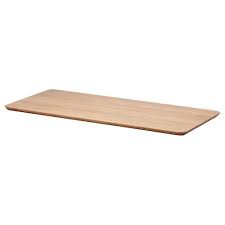 Linnmon Tabletop Black Brown Ikea Ikea Table Top Bamboo
