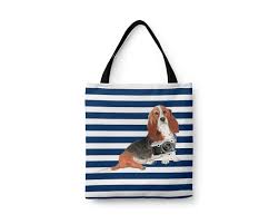 Soft, breathable comfort for your feet. Totes Basset Hound Large Tote Bag All Purpose For Books Basset Hush Puppy Shopping Work Illustrated Dogs 6 Travel Inspired Styles Bags Purses