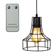 Portfolio bronze pendant light conversion kits. Solar Powered Energy Pendant Light Outdoor Lamp Sensitive Light Remote Control Pull Cord Switch Ip44 Water Resistance For Garden Yard Patio Balcony Landscape Home Walmart Canada