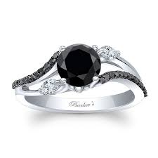 Black And White Diamond Engagement Rings Barkev S Black Diamond Engagement Ring Bc 8060lbk Barkev S Black Diamond Ring Engagement Black Diamond Wedding Rings Unique Black Diamond Engagement Ring