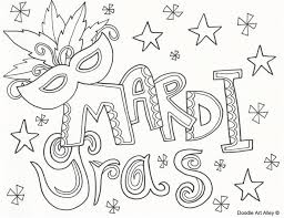 Disegni Da Colorare Gratuiti Di Mardi Gras Idee Per Un Nuovo Hobby