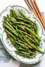 Chinese Garlic Green Beans Recipe Green Beans Garlic Green Beans Green Bean Recipes