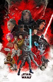 The Last Jedi Michael Pasquale Star Wars Poster Star Wars Art Star Wars Artwork