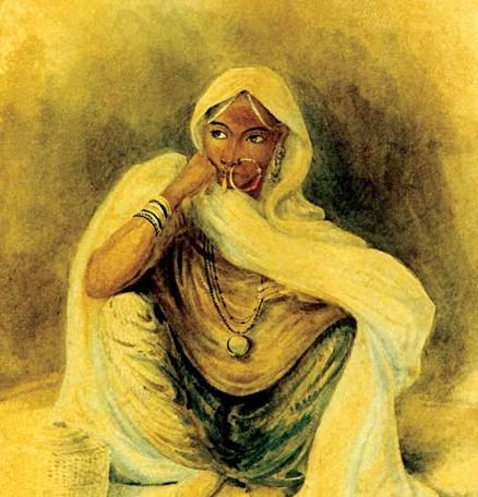These watercolours from the early 19th century were painted by Emily Eden. She first arrived in India in 1836, where her brother, Lord Auckland, was the Governor-General. Eden wrote poetry and prose,