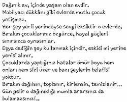 daginik ev icinde yasam olan evdir guzel soz ozlu sozler psikoloji