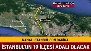 Kanal i̇stanbul'un son durumu haberimizde. Kanal Istanbul Guzergahi Nereden Nereye Olacak
