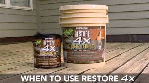 Deck Staining Rust Oleum Restore 2x And 4x