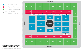 Russell Howard Respite Seating Plan Sse Arena Wembley