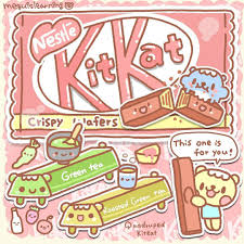 9 136 Likes 29 Comments Megu Meguislearning On Instagram Kit Kat Is A Chocolate Covered Wafer B Cute Kawaii Drawings Cute Cartoon Drawings Cute Doodles