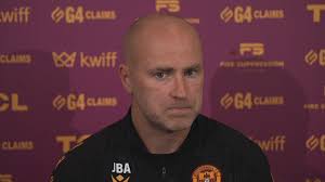 A man who bleeds claret and amber 🧡 Kitman Alan MacDonald celebrates 25  years at Motherwell today. The best in the business. Thanks for everything  you do, Alan.