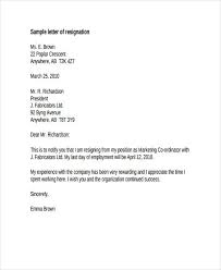 31 Resignation Letter Templates In Pdf Free Premium Templates