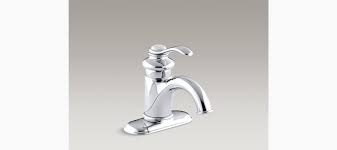 The fairfax collection offered by kohler delivers grace and class in a modern piece designed to provide every convenience available in a faucet. K R12181 Dn Fairfax Single Control Bathroom Sink Faucet Kohler