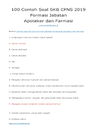 Check spelling or type a new query. Contoh Soal Skb Cpns Jabatan Pelaksana Contoh Soal Terbaru