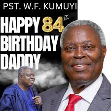 Happy Birthday my Father in the Lord. For the Past 45 years of following,  your life and teaching has been a great blessing and transformation for  generations me and our ministry. Keep