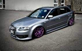 Audi With Rims Vw Audi Automobile Silver Car