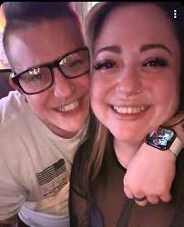 Celebrate trans love every day, not just TDOV ❤️🏳️‍⚧️⁠ ⁠ #WeMetOnHER when  Kristen messaged me