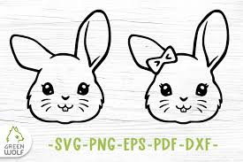 Find the perfect bunny face stock illustrations from getty. Easter Bunny Face Svg Cute Farm Animals Svg Bunny Clipart 1183265 Cut Files Design Bundles