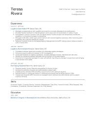 You can edit this logistics coordinator resume example to get a quick start and easily build a perfect resume in just a download to word or pdf. Logistics Coordinator Resume Examples And Tips Zippia