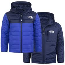 The North Face Boys Blue Reversible Perrito Jacket