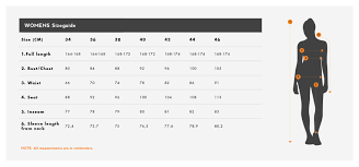 size guide tenson international