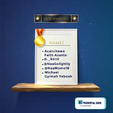 Accra, ghana prudential life paid claims promptly when i lost my wife. Congratulations To The Winners Of Prudential Bank Ghana Facebook