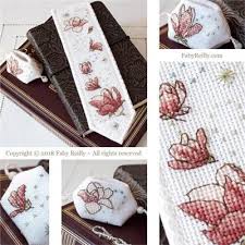 Shop textile heritage at the amazon arts, crafts & sewing store. Magnolia Bookmark Cross Stitch Pattern