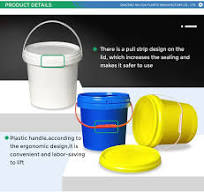 Ice Cream Round Bucket Food Grade Plastic Iml Packaging ...