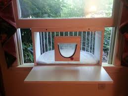 With a seat in front of the window, your cat will with a cat perch, you don't have to worry about your cat destroying your precious couch or armchair. The Solarium Pillow Cat Solarium The Cat Window Box Catio Cat Balcony