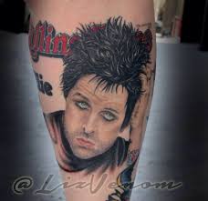 Cittadinanza onoraria a billie joe armstrong. My Billie Joe Armstrong Tattoo Done By Liz Venom At Bombshell Tattoo Parlour In Edmonton Alberta Rolling Ston Green Day Billie Joe Armstrong Tattoos Tattoos