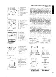 Architectural Standard Ernst Peter Neufert Interior Design Presentation Restaurant Plan Architect Data