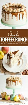 Toffee Apple Crunch Cake Gateaux Et Desserts Recette Dessert