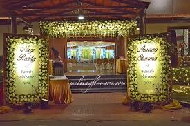 5 Trending Themes For Wedding Venues In Bangalore Wedding Entrance Decor Wedding Stage Decorations Wedding Entrance