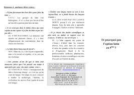 Mdr j ai envie d être dans la classe de personne d autre, j aime bien ma classe! Promotion Du Latin