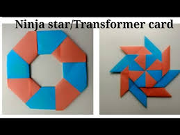 How To Make A Ninja Star Out Of Notebook Paper Pin On Spiele
