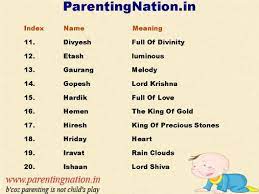 Sava = saint who was a trainer of young monks. New Hindu Baby Boy Names Starting With J Hno At