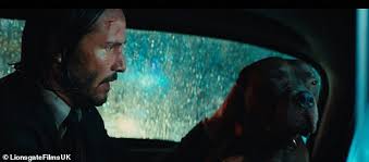 Assassin john wick battles dozens of ninjas in the teaser and showcases his impressive knife skills, hurling several of the sharp objects at his foes. John Wick 3 The Puppy Love Is Stronger Than Ever For Keanu Reeves And His Beloved Pet Pit Bull Daily Mail Online