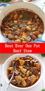 Yummy Best Ever One Pot Beef Stew Beef Stew Recipe Stew Recipes Beef Recipes
