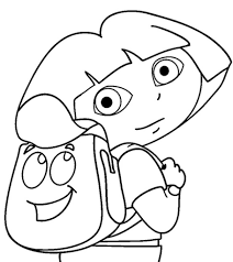 Eric carle's art is distinctive and instantly recognizable. Dora Coloring Pages Free Printables Momjunction