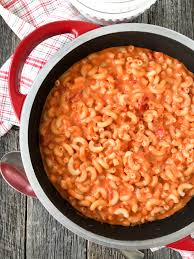 The cream sauce is what makes this pasta really special. Creamy Tomato Macaroni Cheese A Pretty Life In The Suburbs