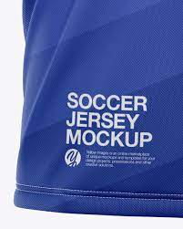 Download Long Sleeve Soccer Jersey Mockup In Apparel Mockups On Yellow Images Object Mockups